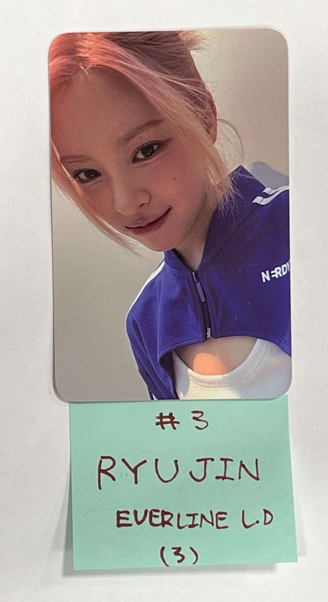 ITZY "BORN TO BE" - Everline Lucky Draw Event Photocard Round 2 [24.2.8] - HALLYUSUPERSTORE