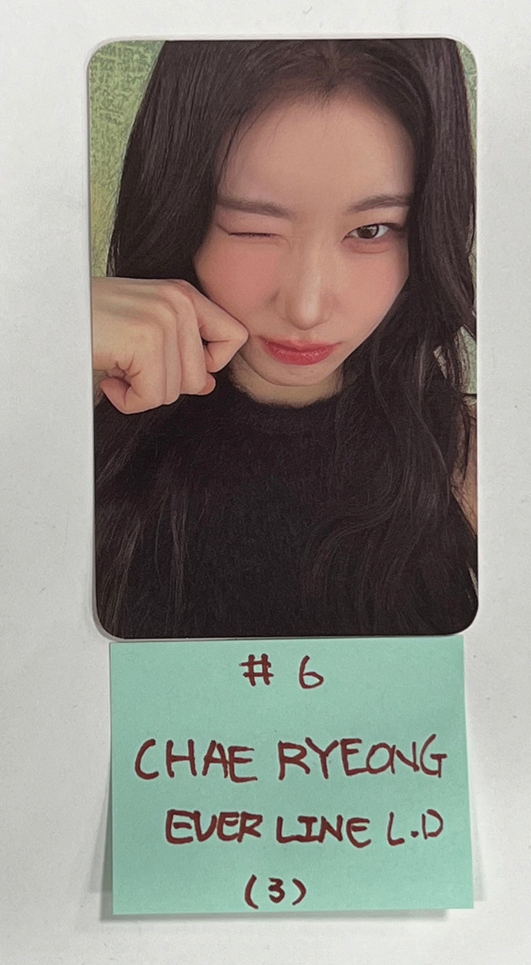 ITZY "BORN TO BE" - Everline Lucky Draw Event Photocard Round 2 [24.2.8] - HALLYUSUPERSTORE
