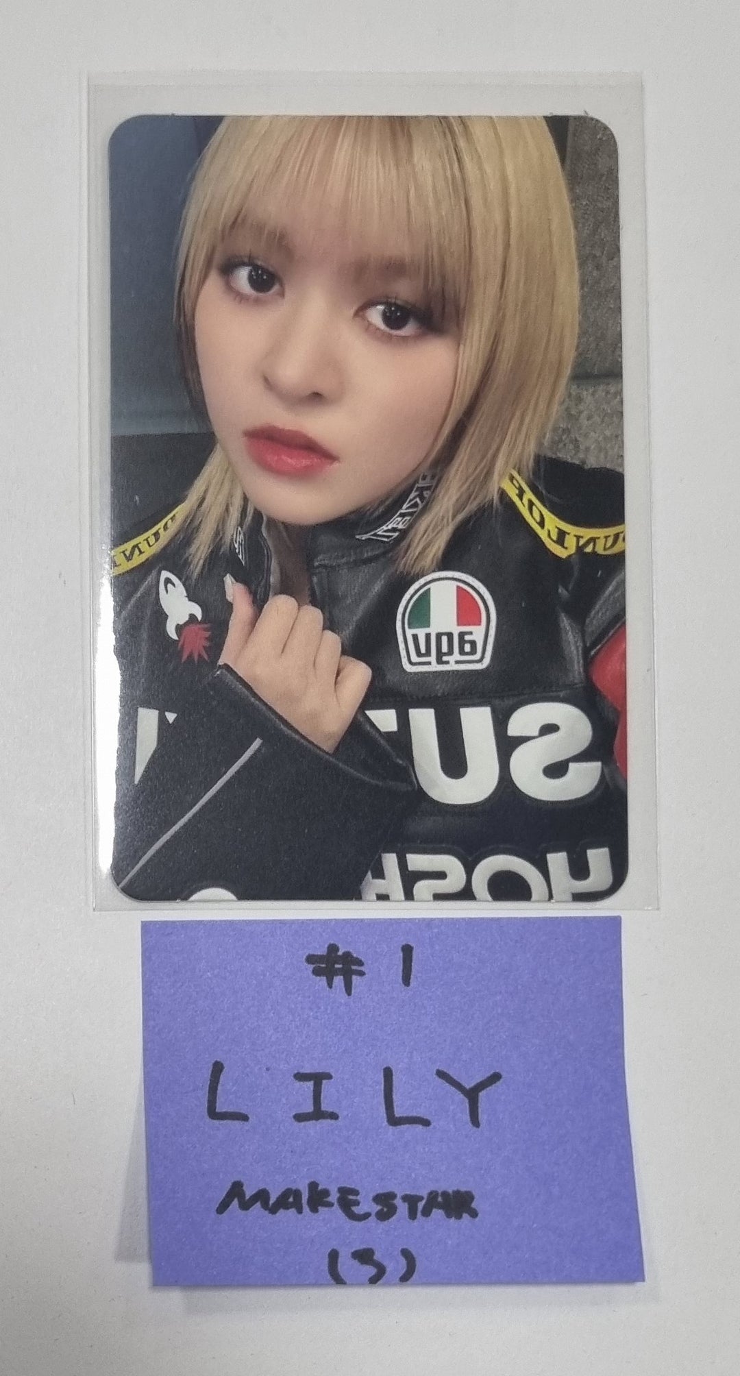 NMIXX "Fe3O4: BREAK" - Makestar Fansign Event Photocard [Poster Ver.] [24.2.13] - HALLYUSUPERSTORE