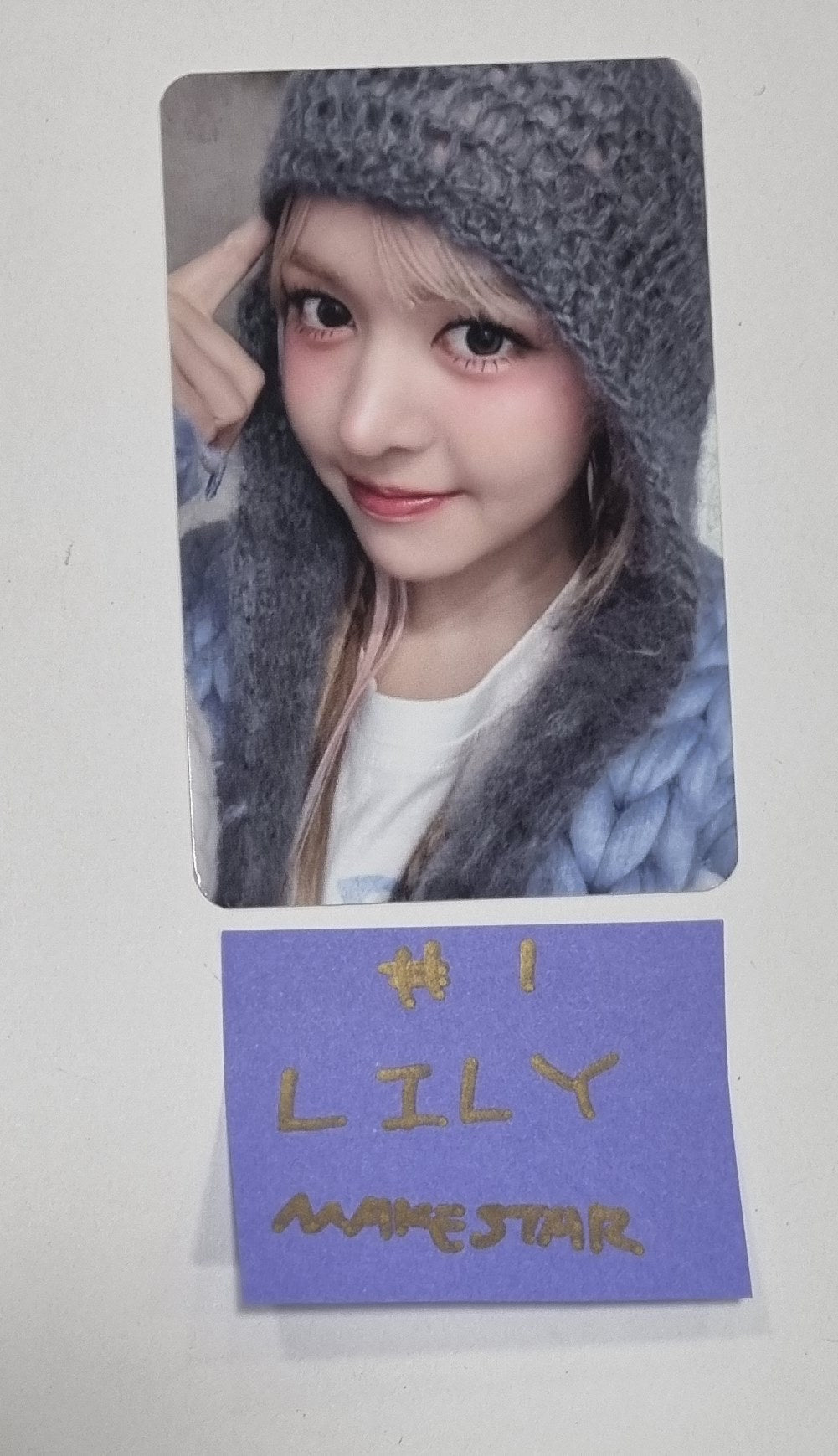 NMIXX "Fe3O4: BREAK" - Makestar Fansign Event Photocard Round 2 [Poster Ver.] [24.2.13] - HALLYUSUPERSTORE