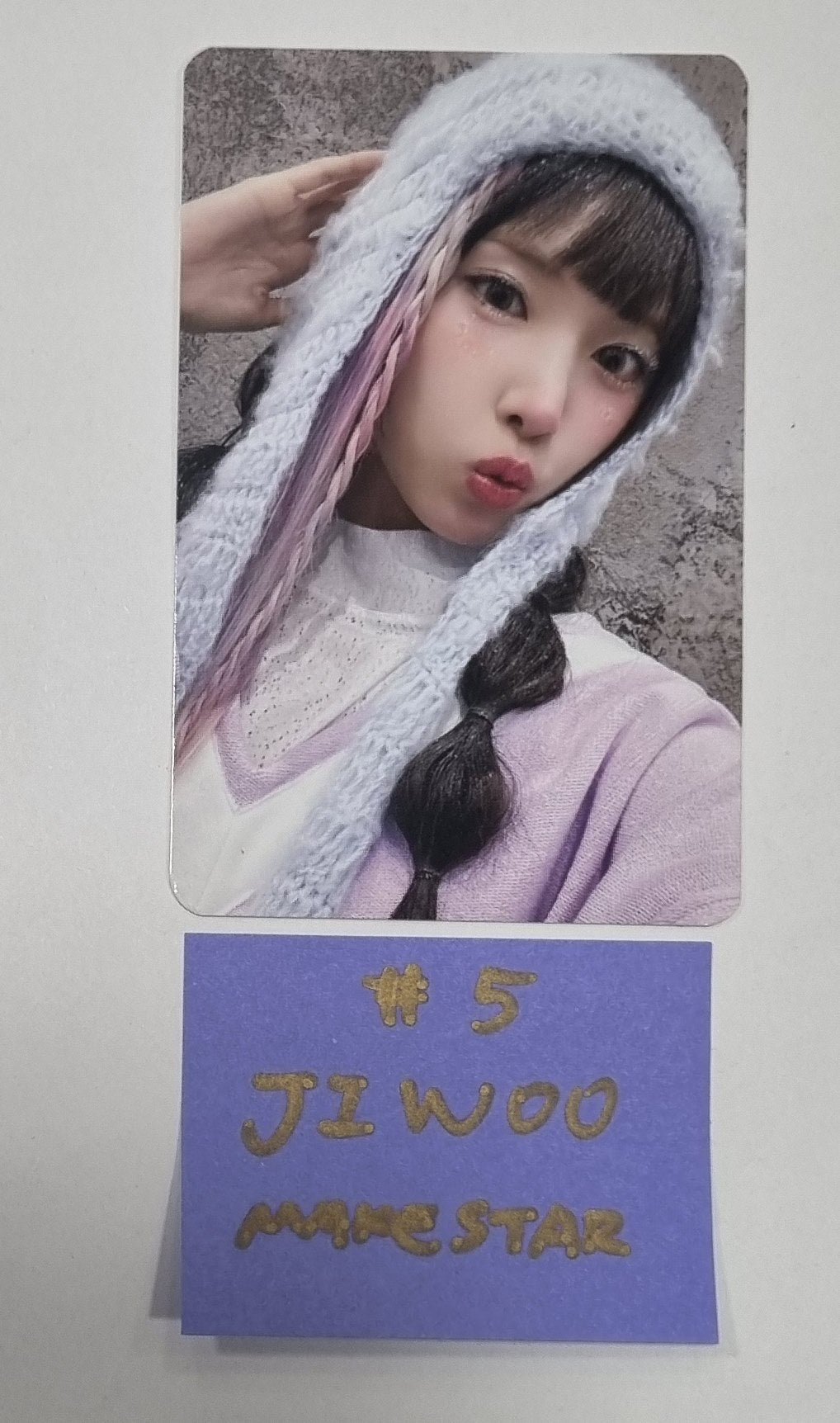 NMIXX "Fe3O4: BREAK" - Makestar Fansign Event Photocard Round 2 [Poster Ver.] [24.2.13] - HALLYUSUPERSTORE