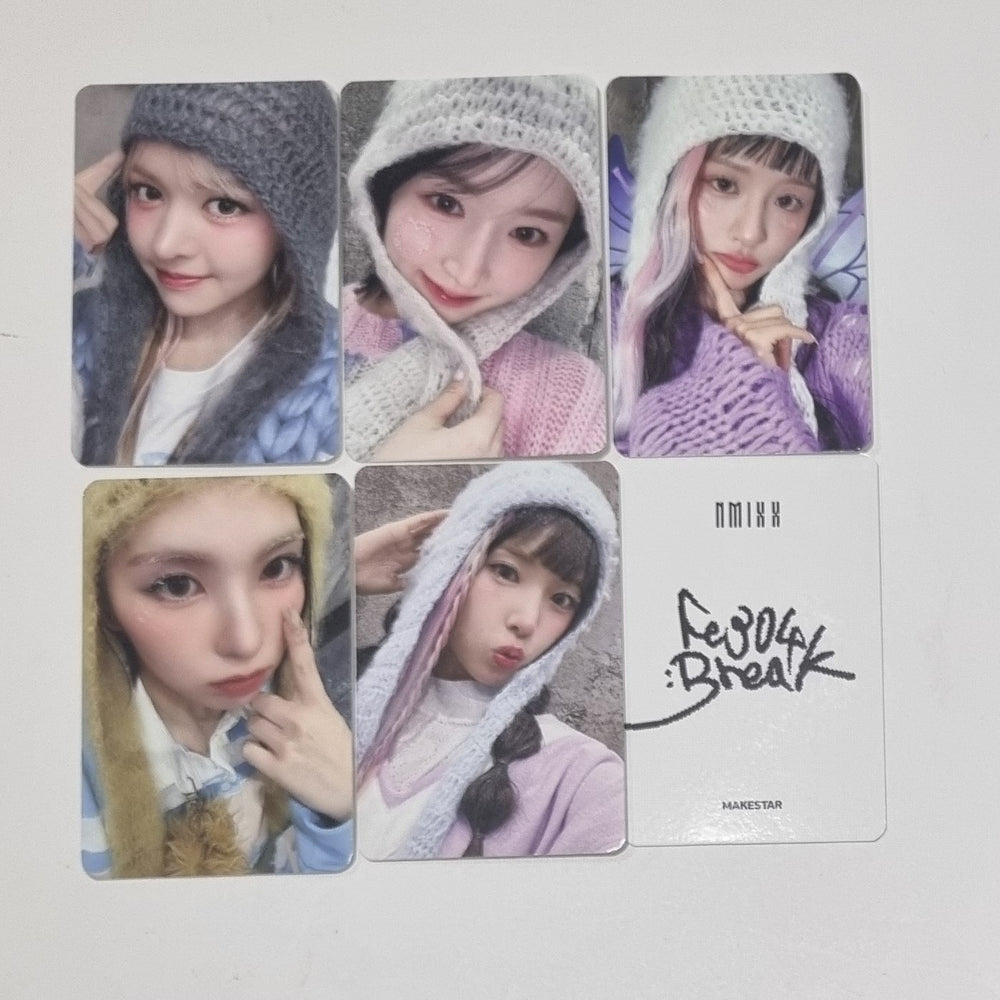 NMIXX "Fe3O4: BREAK" - Makestar Fansign Event Photocard Round 2 [Poster Ver.] [24.2.13] - HALLYUSUPERSTORE