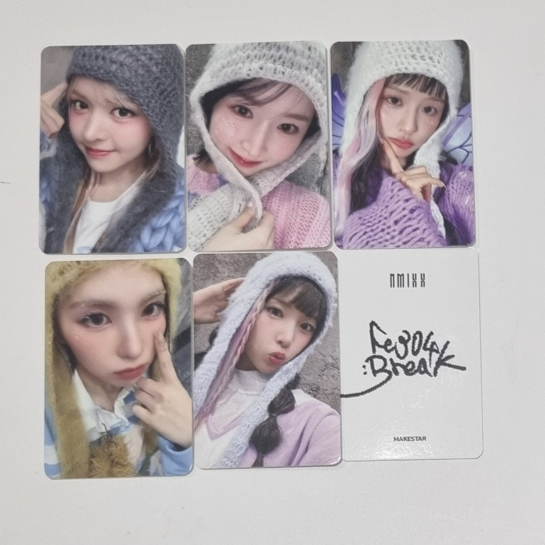 NMIXX "Fe3O4: BREAK" - Makestar Fansign Event Photocard Round 2 [Poster Ver.] [24.2.13] - HALLYUSUPERSTORE