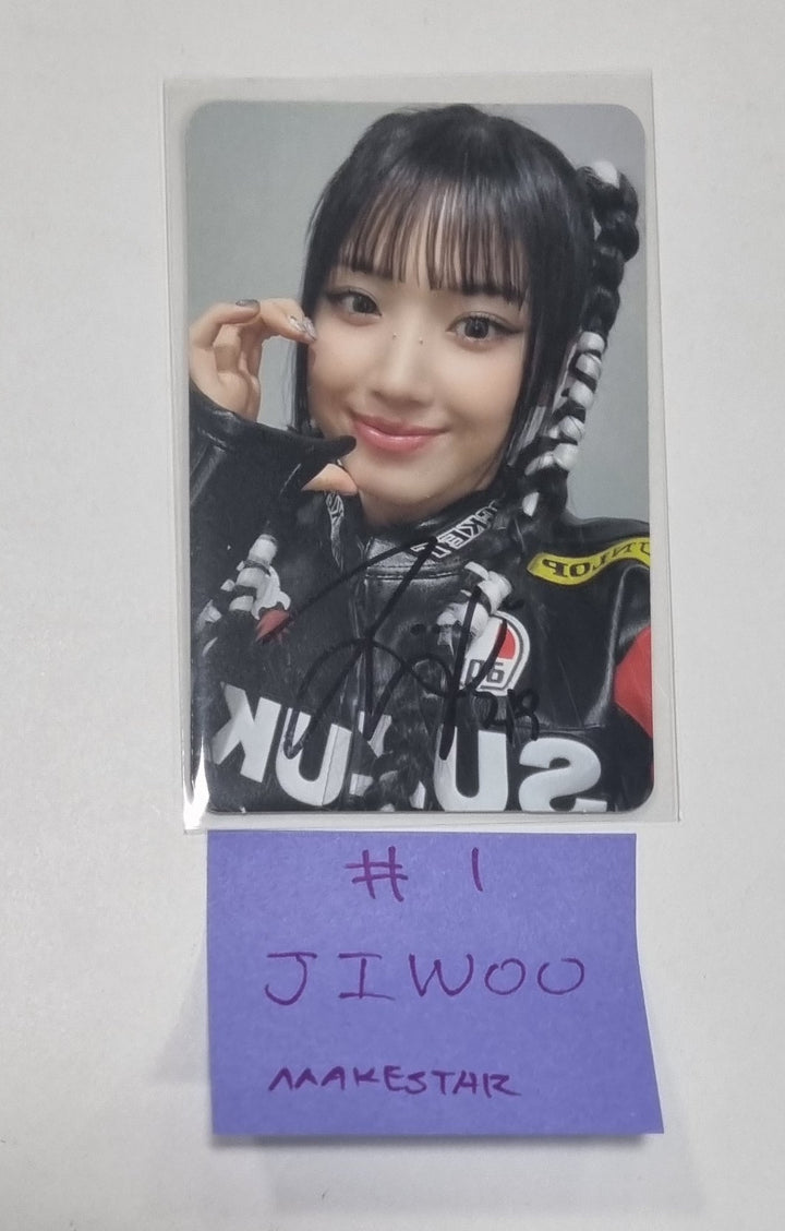JIWOO (Of NMIXX) "Fe3O4: BREAK" - Hand Autographed(Signed) Photocard [24.2.13] - HALLYUSUPERSTORE