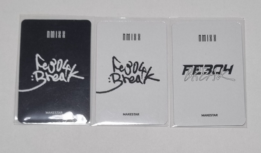 JIWOO (Of NMIXX) "Fe3O4: BREAK" - Hand Autographed(Signed) Photocard [24.2.13] - HALLYUSUPERSTORE