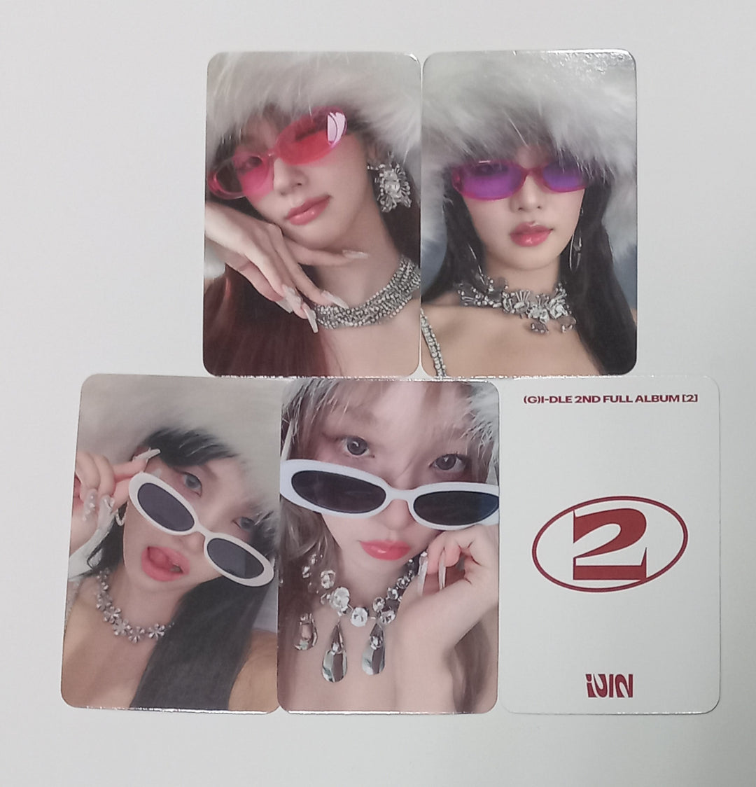 (g) I-DLE "2" 2nd Full Album - Fanplee Pre-Order Benefit Photocard [24.2.14] (Restocked 3/8) - HALLYUSUPERSTORE