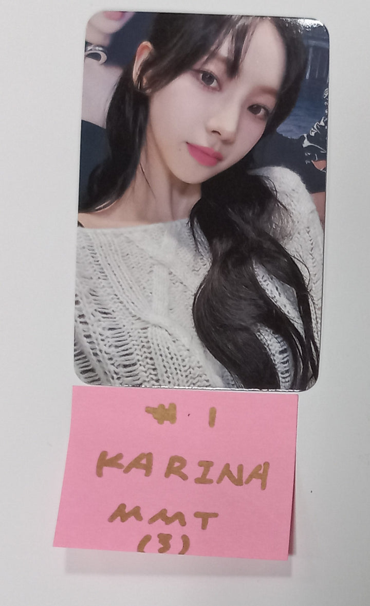 Aespa "Drama" 4th Mini Album - MMT Fansign Event Photocard [24.2.14] - HALLYUSUPERSTORE