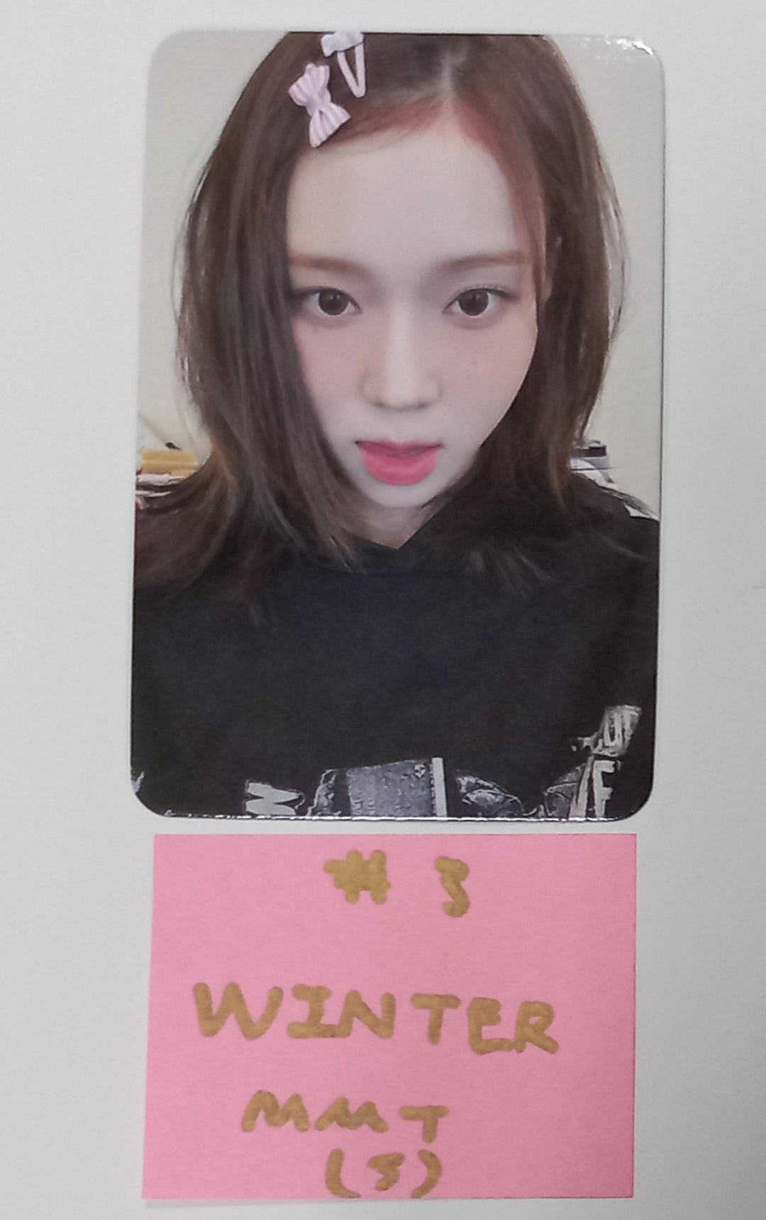Aespa "Drama" 4th Mini Album - MMT Fansign Event Photocard [24.2.14] - HALLYUSUPERSTORE