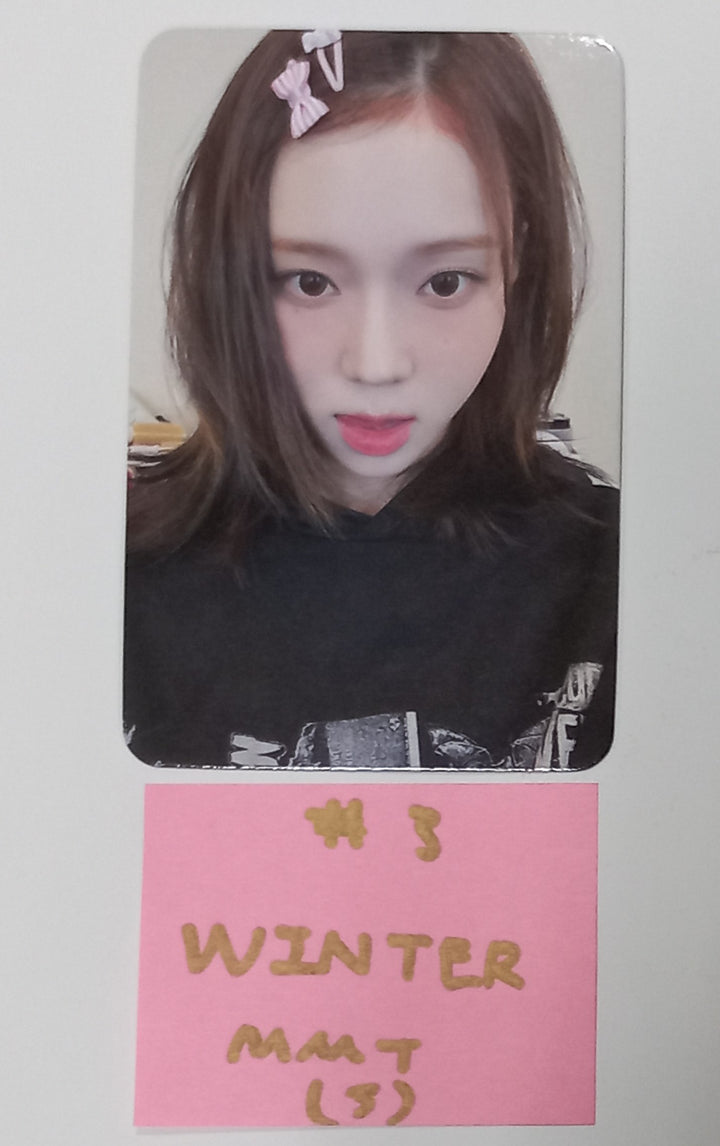 Aespa "Drama" 4th Mini Album - MMT Fansign Event Photocard [24.2.14] - HALLYUSUPERSTORE