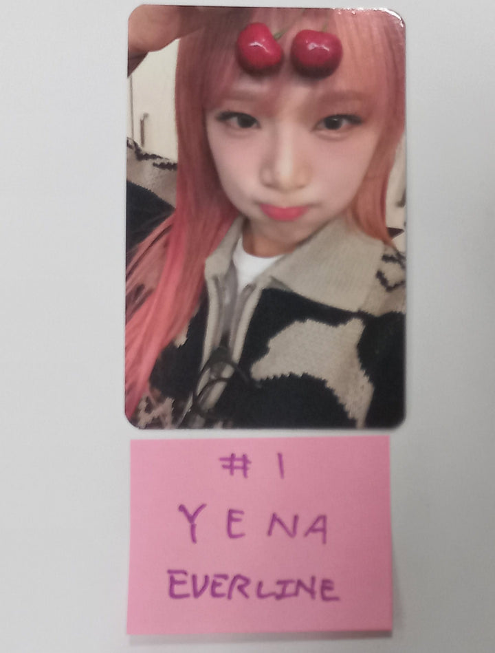 YENA "Good Morning" - Everline Fansign Event Photocard Round 2 [24.2.14] - HALLYUSUPERSTORE