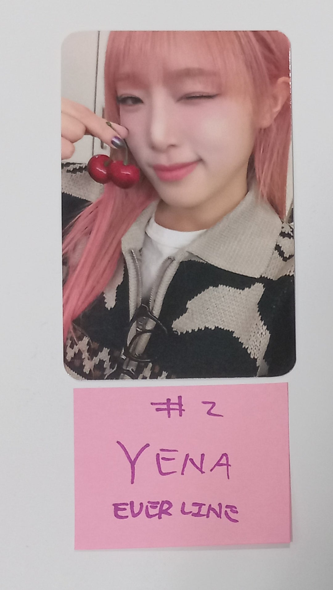 YENA "Good Morning" - Everline Fansign Event Photocard Round 2 [24.2.14] - HALLYUSUPERSTORE
