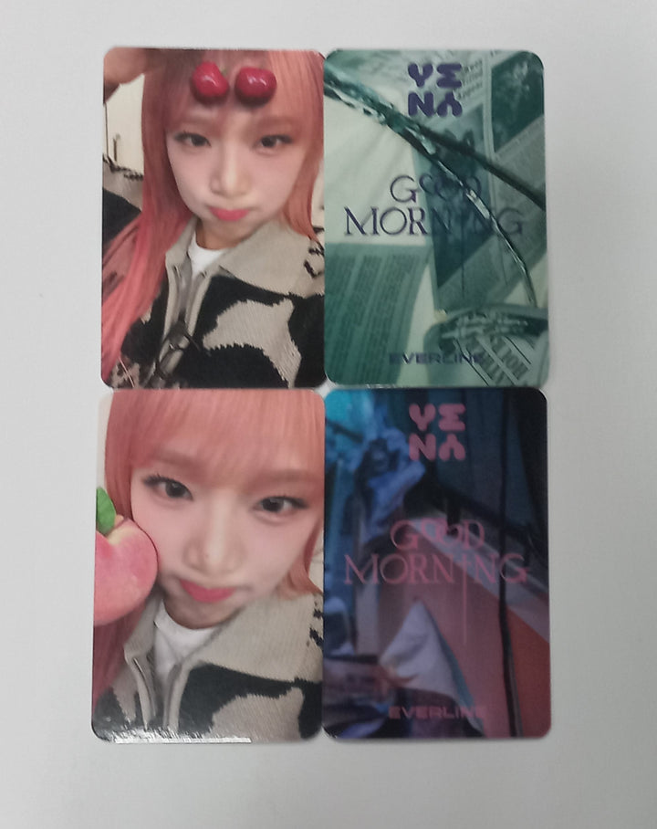 YENA "Good Morning" - Everline Fansign Event Photocard Round 2 [24.2.14] - HALLYUSUPERSTORE