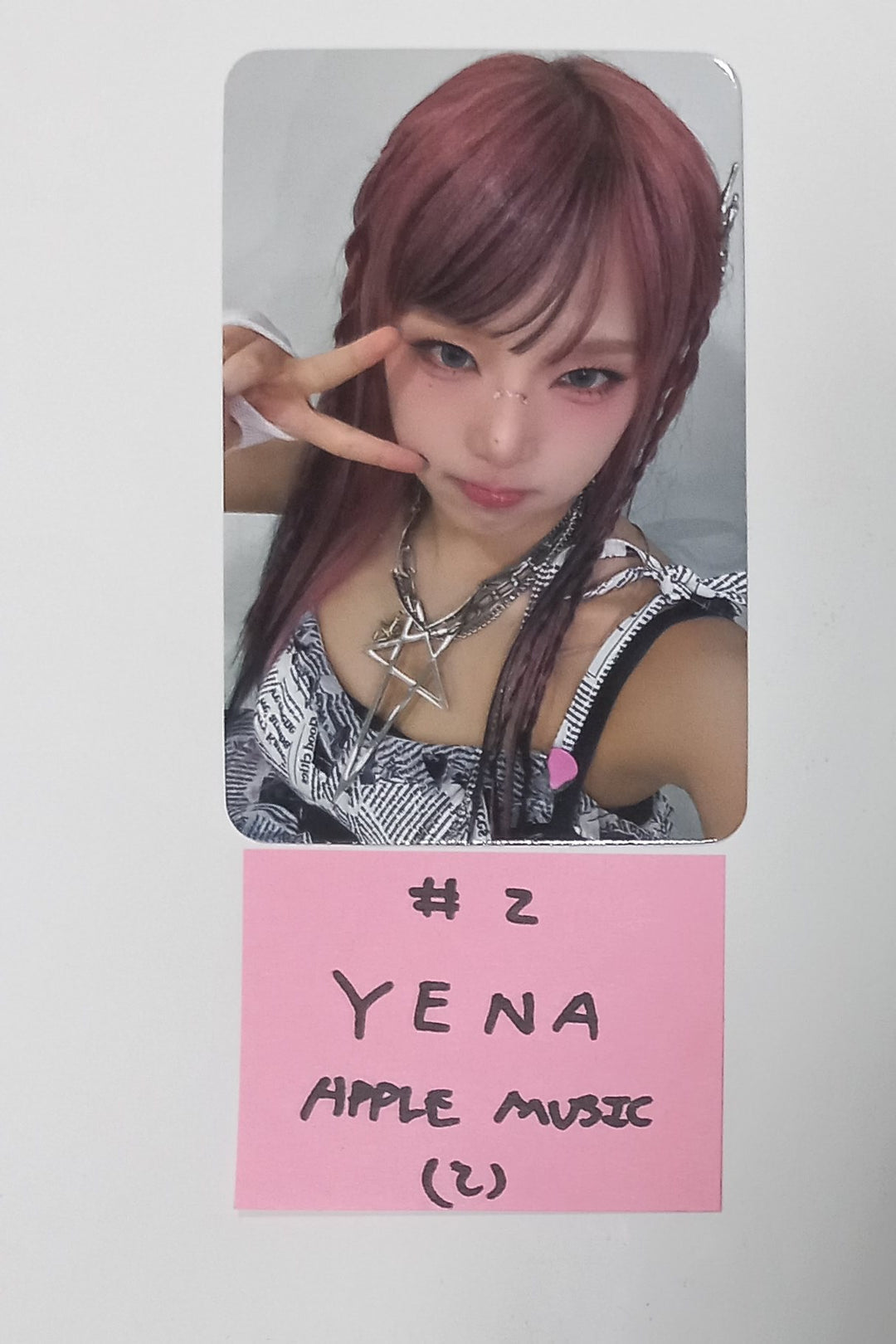 YENA "Good Morning" - Apple Music Fansign Event Photocard Round 2 [24.2.14] - HALLYUSUPERSTORE