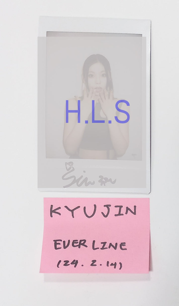 Kyujin (Of NMIXX) "Fe3O4: BREAK" - Hand Autographed(Signed) Polaroid [24.2.14] - HALLYUSUPERSTORE