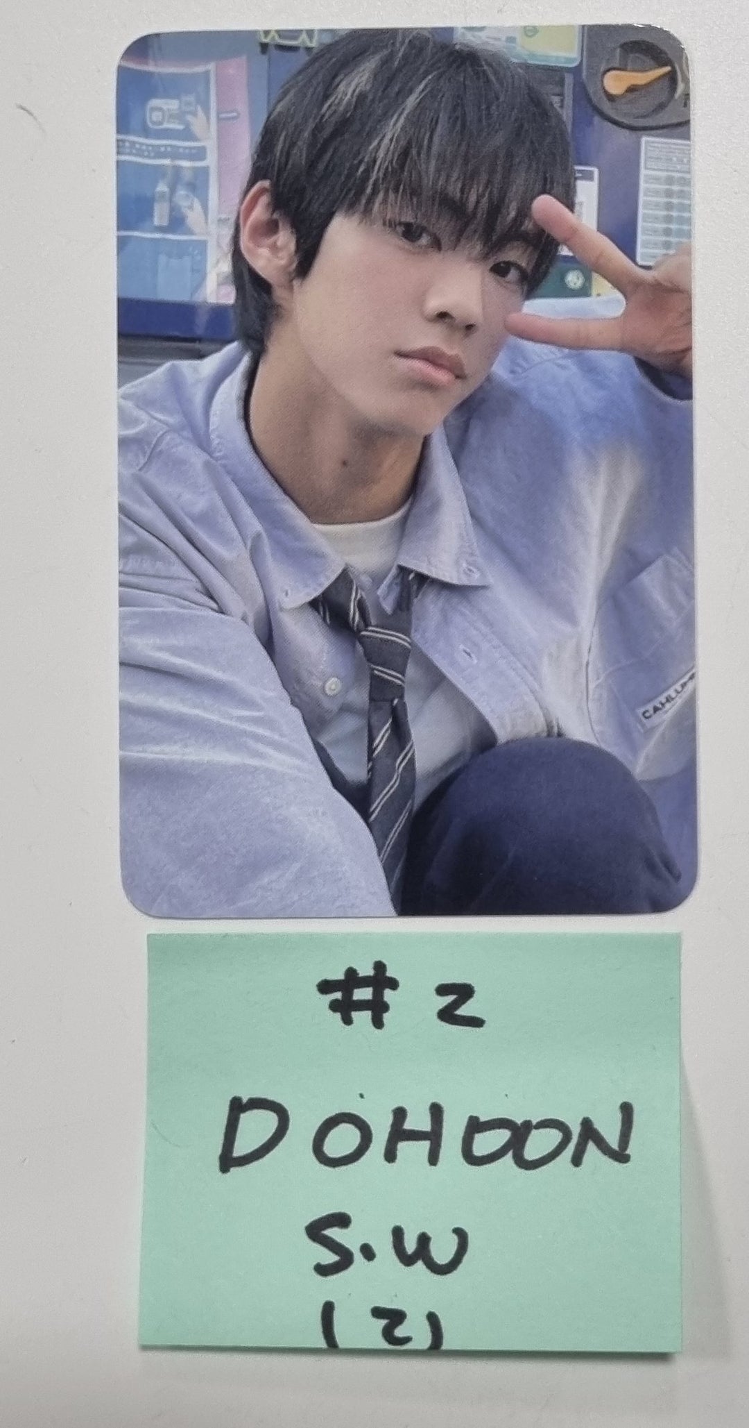 TWS 1st Mini "Sparkling Blue" - Soundwave Fansign Event Photocard [24.2.15] - HALLYUSUPERSTORE