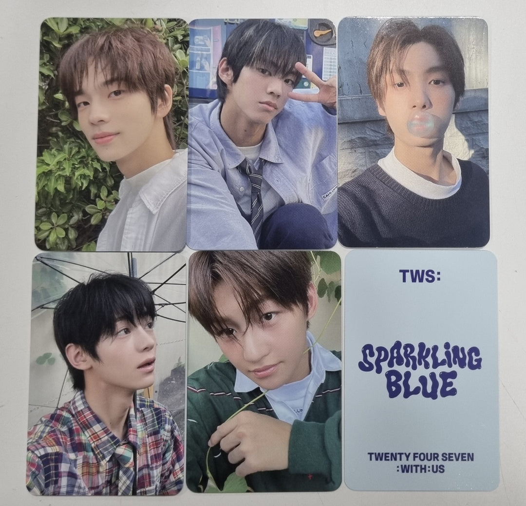 TWS 1st Mini "Sparkling Blue" - Soundwave Fansign Event Photocard [24.2.15] - HALLYUSUPERSTORE