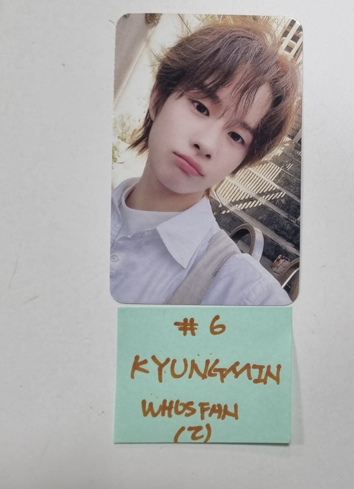 TWS 1st Mini "Sparkling Blue" - Whosfan Fansign Event Photocard [24.2.15] - HALLYUSUPERSTORE