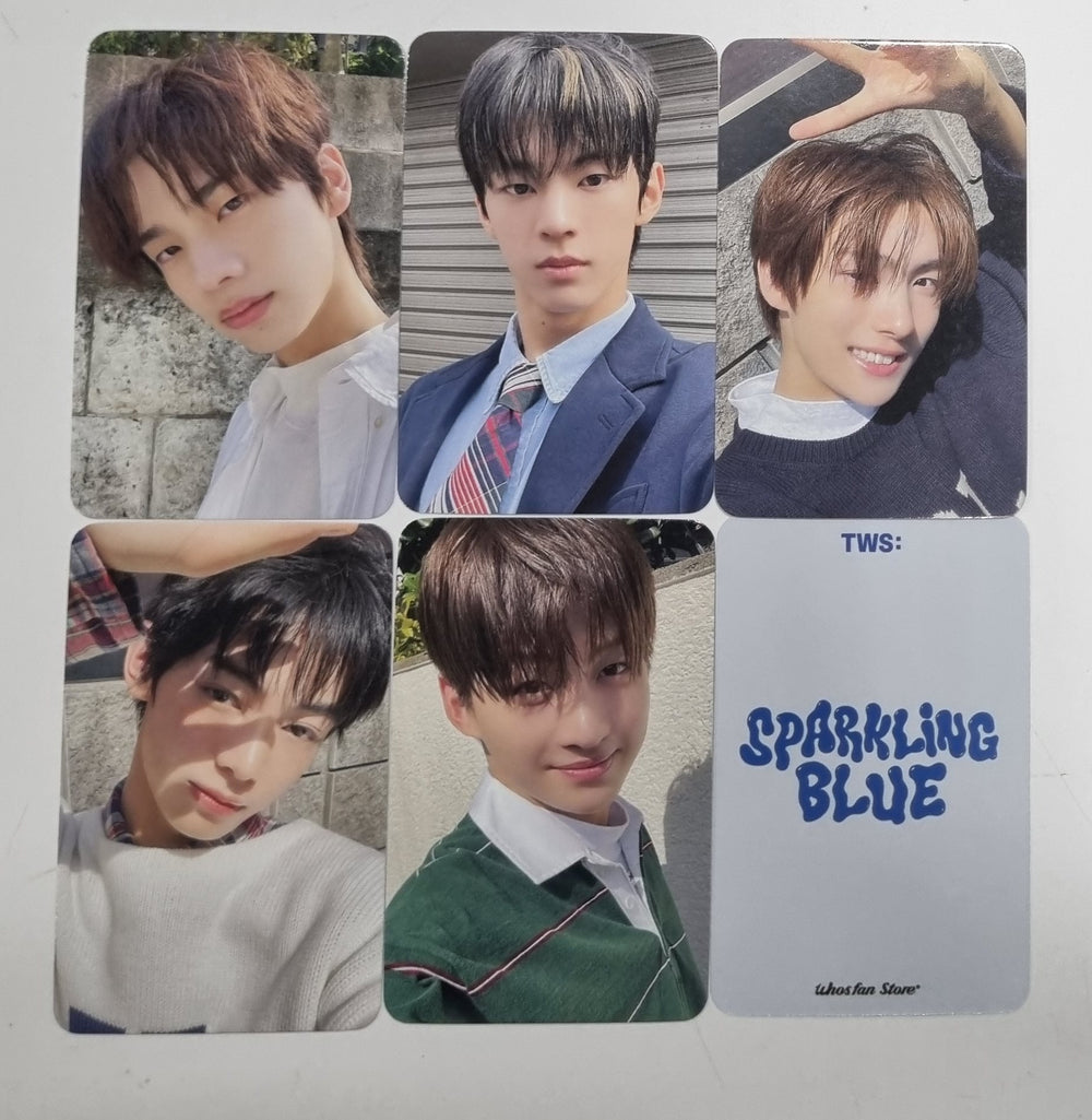 TWS 1st Mini "Sparkling Blue" - Whosfan Fansign Event Photocard [24.2.15] - HALLYUSUPERSTORE