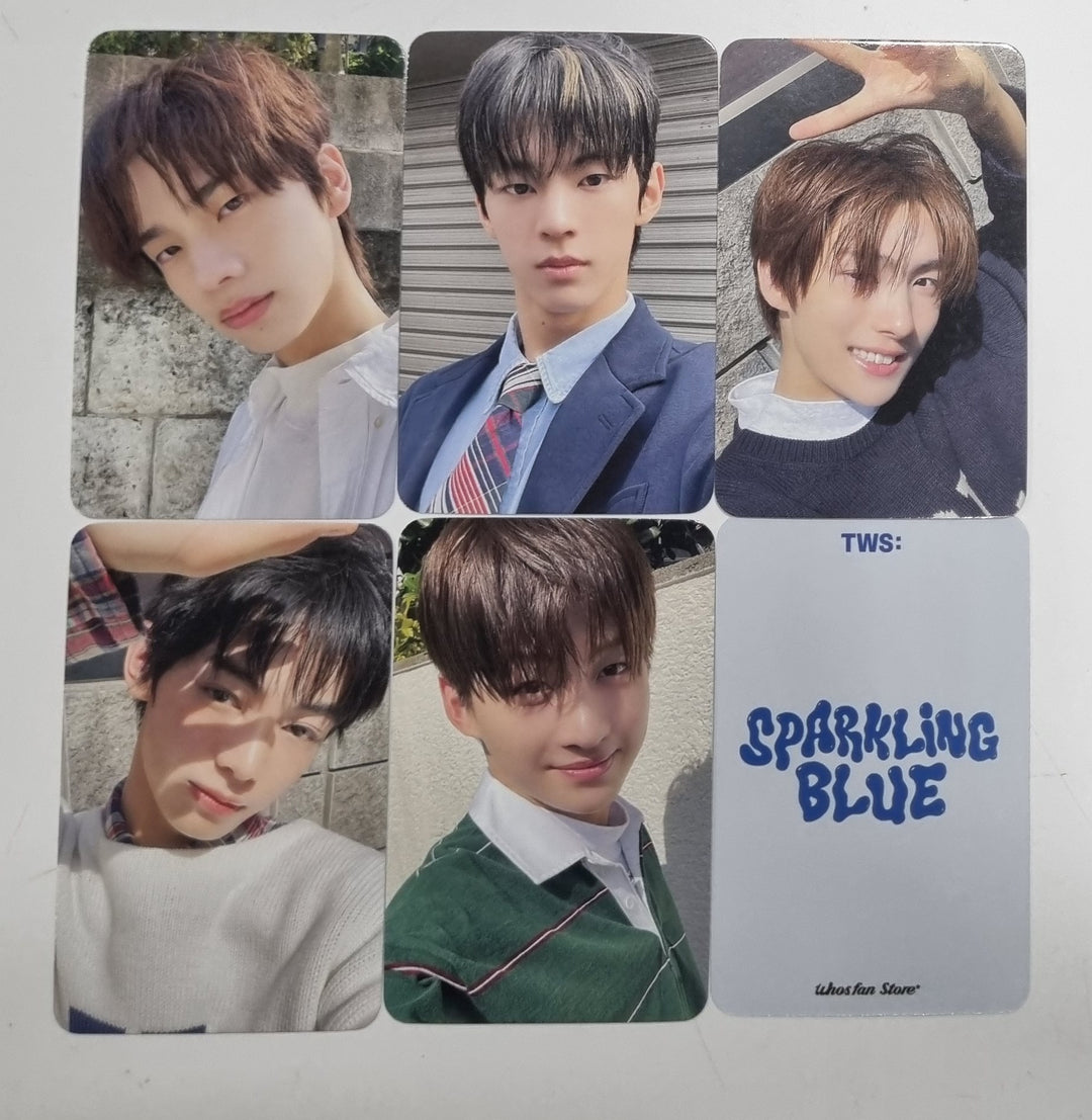 TWS 1st Mini "Sparkling Blue" - Whosfan Fansign Event Photocard [24.2.15] - HALLYUSUPERSTORE