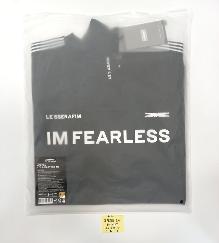 Le Sserafim - 2024 S/S Pop-Up Store Official MD (Varsity Jacket, Jersey L/S T-Shirt, Zip-Up Hoodie, Cut-Out Neck Bra Top, Photo S/S T-Shirt, Ball Cap) [24.02.16] - HALLYUSUPERSTORE