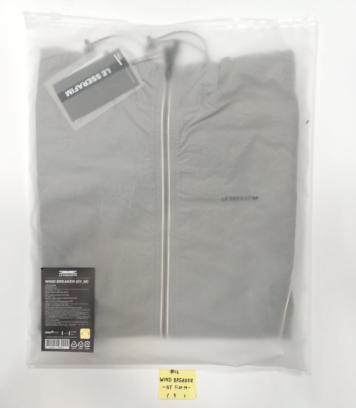Le Sserafim - 2024 S/S Pop-Up Store Official MD (Varsity Jacket, Jersey L/S T-Shirt, Zip-Up Hoodie, Cut-Out Neck Bra Top, Photo S/S T-Shirt, Ball Cap) [24.02.16] - HALLYUSUPERSTORE