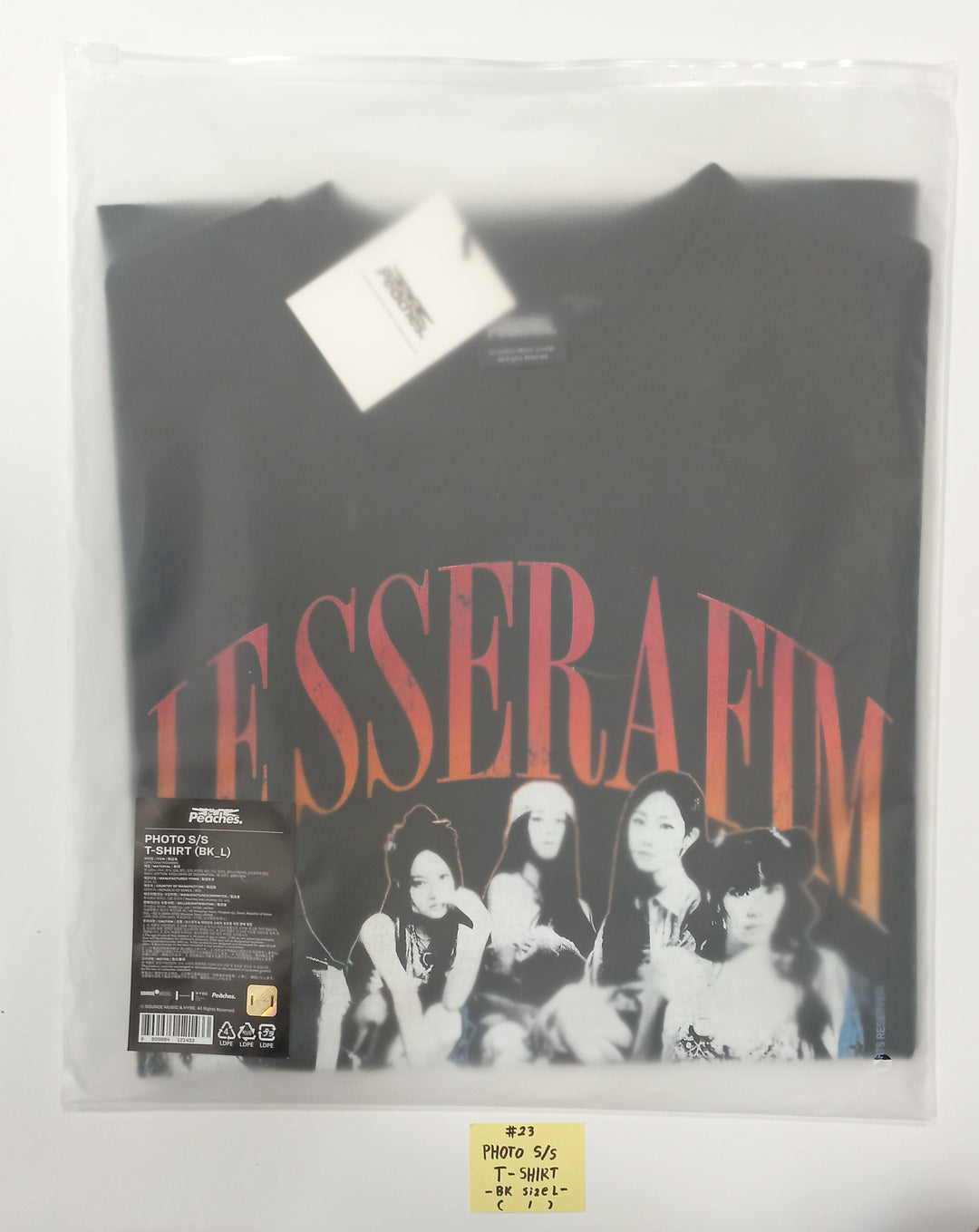 Le Sserafim - 2024 S/S Pop-Up Store Official MD (Varsity Jacket, Jersey L/S T-Shirt, Zip-Up Hoodie, Cut-Out Neck Bra Top, Photo S/S T-Shirt, Ball Cap) [24.02.16] - HALLYUSUPERSTORE