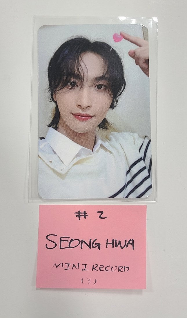 Ateez - "The World Ep.Fin : Will" Minirecord Fansign Event Photocard (Platform Ver.) [24.2.16] - HALLYUSUPERSTORE