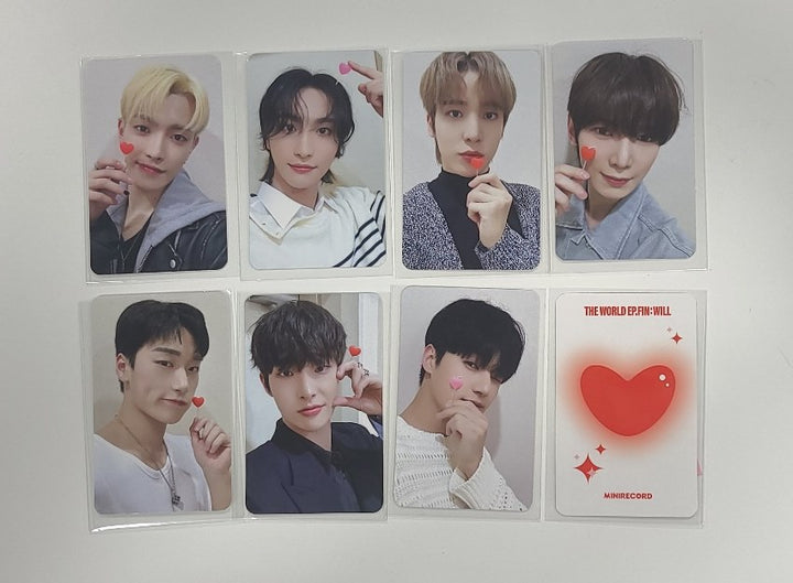 Ateez - "The World Ep.Fin : Will" Minirecord Fansign Event Photocard (Platform Ver.) [24.2.16] - HALLYUSUPERSTORE