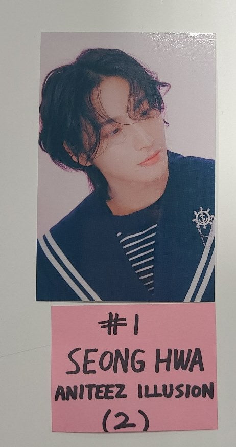 ATEEZ X ANITEEZ ADVENTURE "ANITEEZ IN ILLUSION" - Pop-Up Store Boarding Gift Photocard [24.2.16] - HALLYUSUPERSTORE