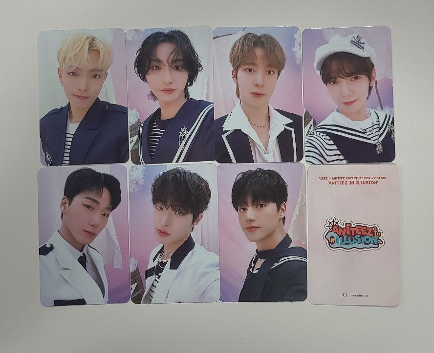 ATEEZ X ANITEEZ ADVENTURE "ANITEEZ IN ILLUSION" - Pop-Up Store Stamp Event Photocard [24.2.16] - HALLYUSUPERSTORE