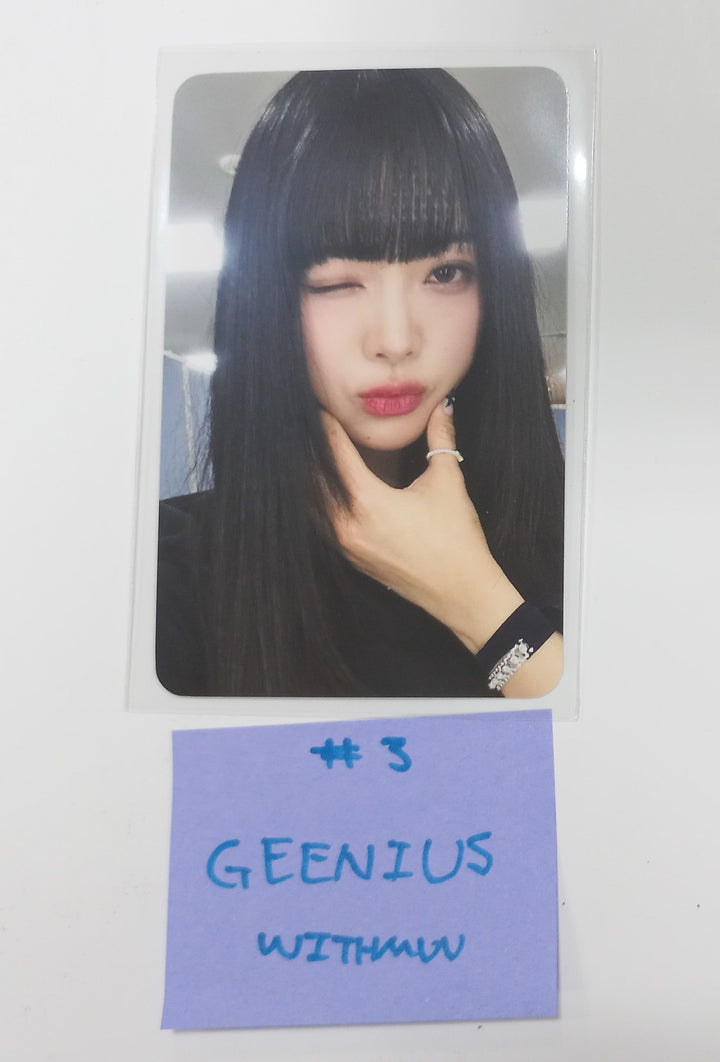 Geenius Photobook - Withmuu Fansign Event Photocard [24.2.19] - HALLYUSUPERSTORE