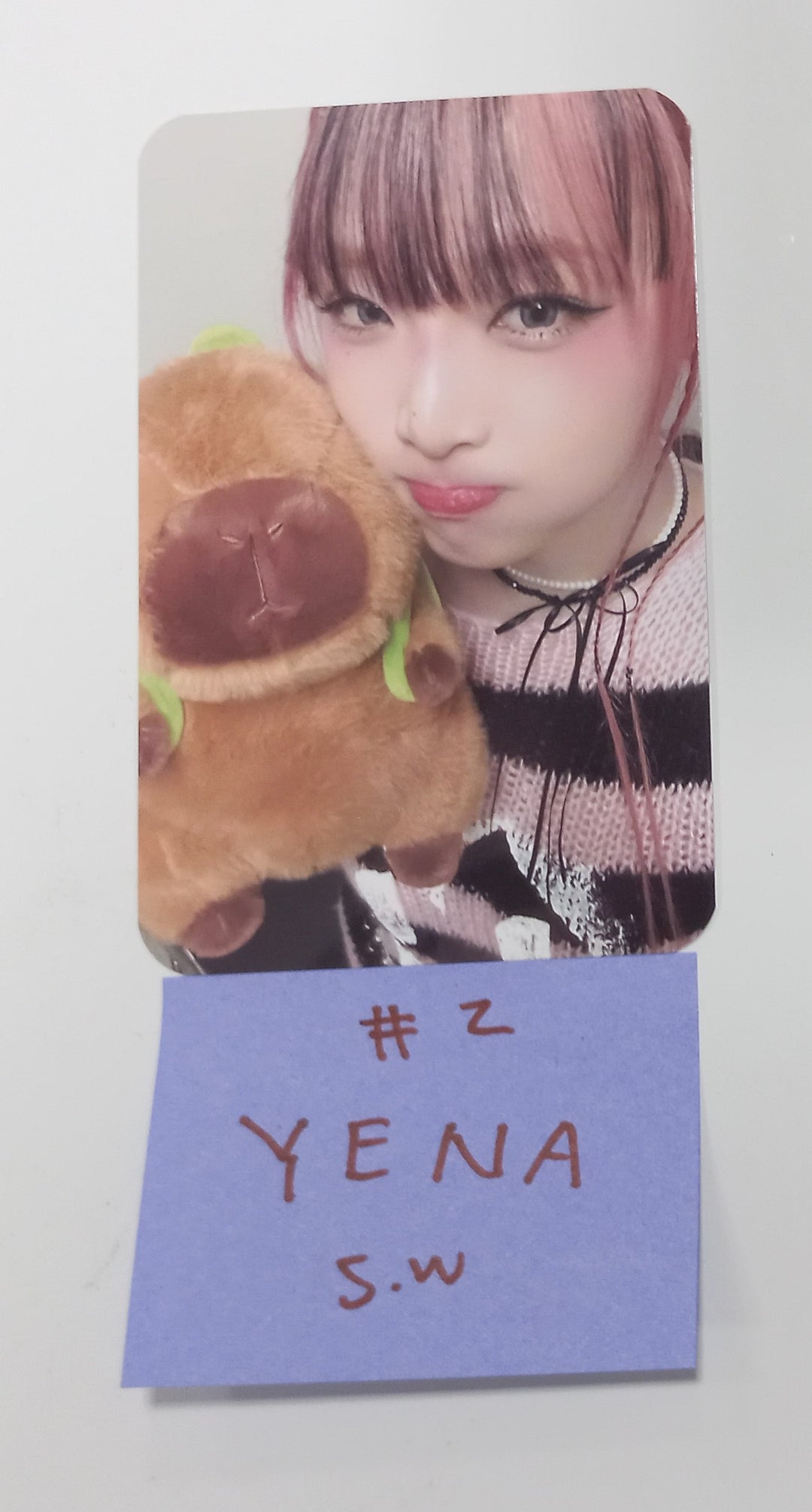 YENA "Good Morning" - Soundwave Fansign Event Photocard Round 3 [24.2.19] - HALLYUSUPERSTORE