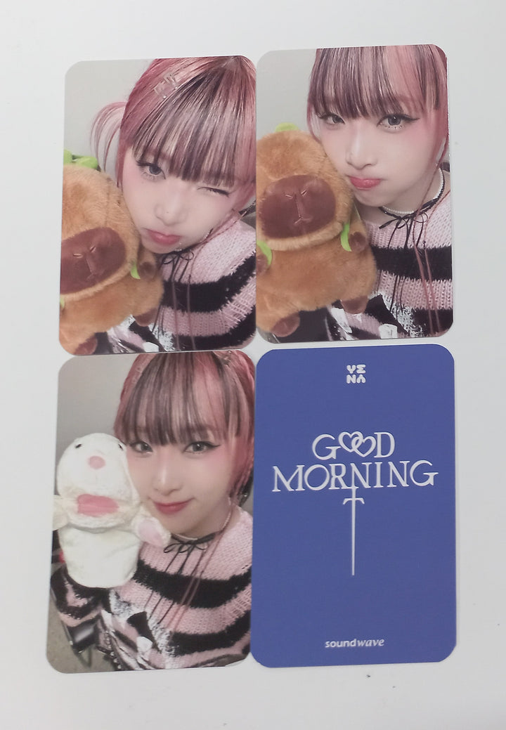 YENA "Good Morning" - Soundwave Fansign Event Photocard Round 3 [24.2.19] - HALLYUSUPERSTORE