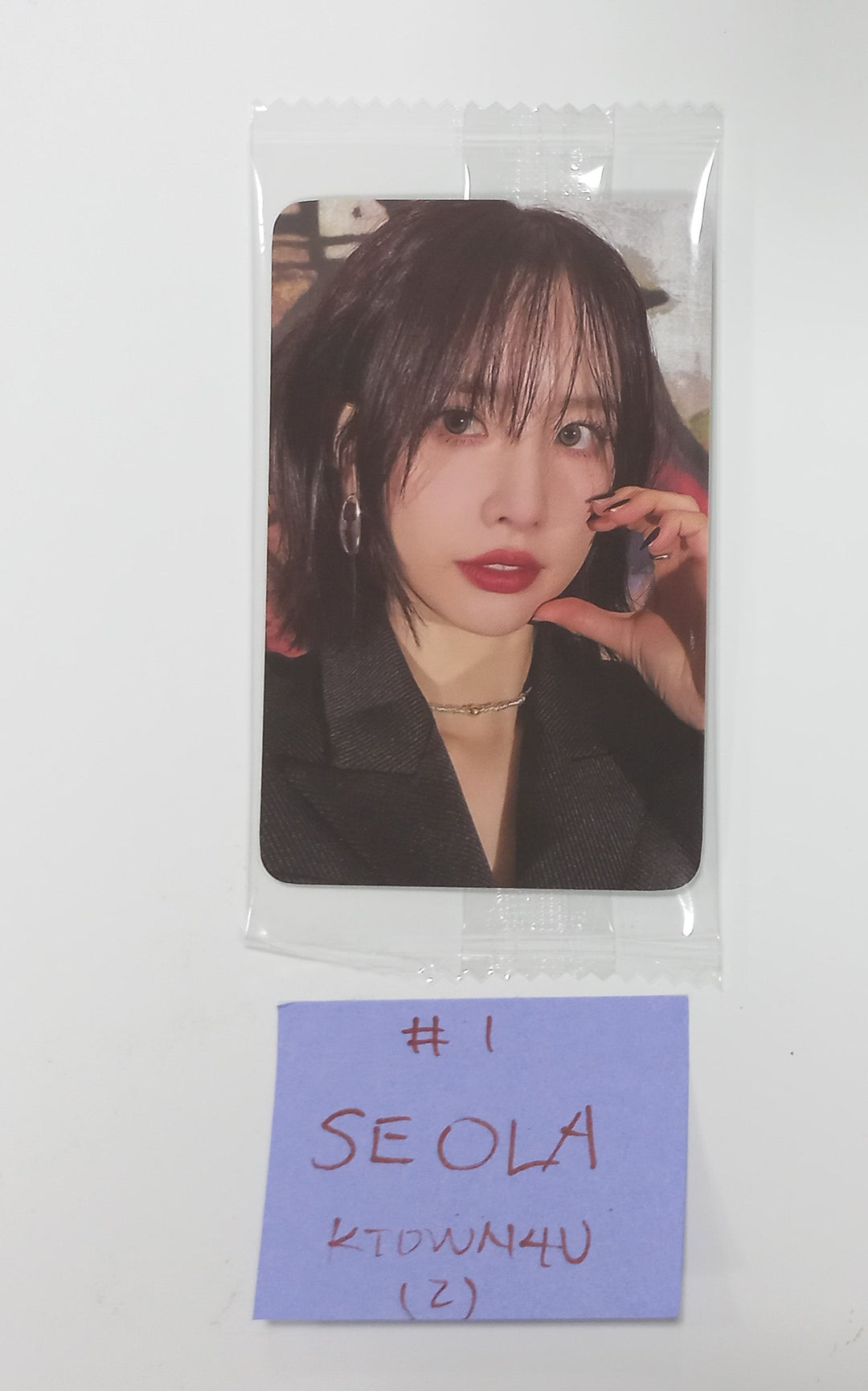 SEOLA (Of WJSN) "INSIDE OUT" - Ktown4U Fansign Event Photocard [24.2.19] - HALLYUSUPERSTORE