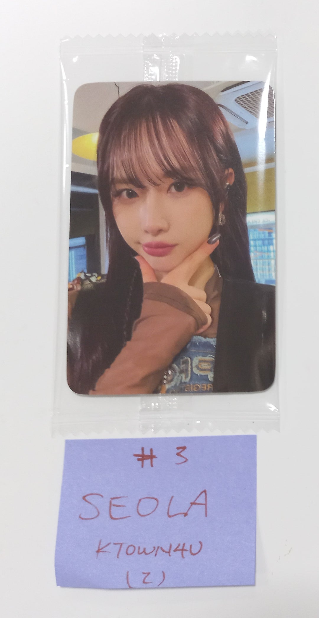 SEOLA (Of WJSN) "INSIDE OUT" - Ktown4U Fansign Event Photocard [24.2.19] - HALLYUSUPERSTORE