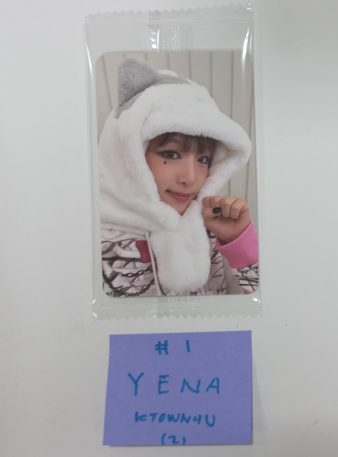 YENA "Good Morning" - Ktown4U Fansign Event Photocard [24.2.19] - HALLYUSUPERSTORE