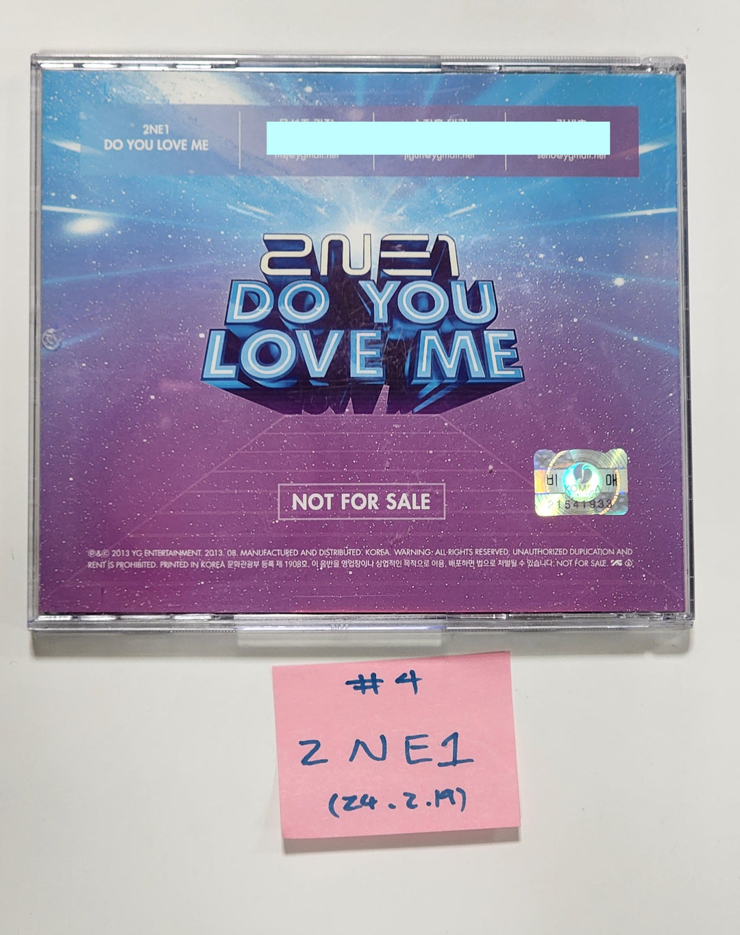 2NE1, CL - Hand Autographed(Signed) Promo Album [24.2.19] - HALLYUSUPERSTORE