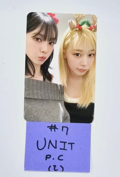 Aespa "Pink Christmas" - Official Trading Photocard [24.2.19] - HALLYUSUPERSTORE