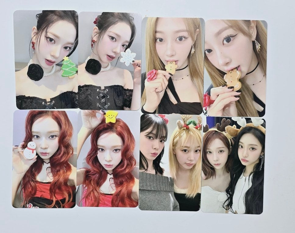 Aespa "Pink Christmas" - Official Trading Photocard [24.2.19] - HALLYUSUPERSTORE