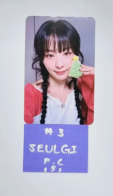 Red Velvet "Pink Christmas" - Official Trading Photocard [24.2.19] - HALLYUSUPERSTORE