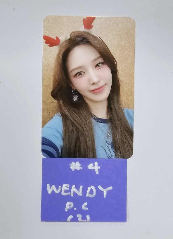 Red Velvet "Pink Christmas" - Official Trading Photocard [24.2.19] - HALLYUSUPERSTORE