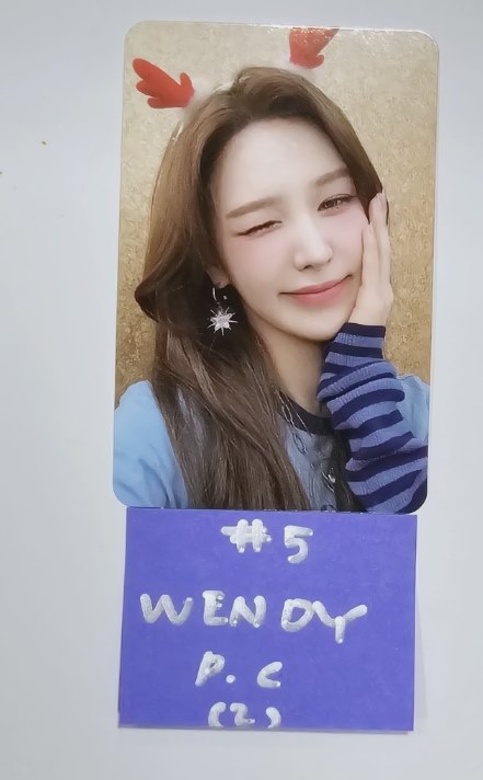 Red Velvet "Pink Christmas" - Official Trading Photocard [24.2.19] - HALLYUSUPERSTORE