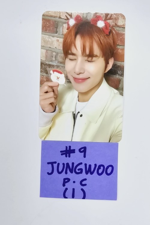 NCT 127 "Pink Christmas" - Official Trading Photocard [24.2.19] - HALLYUSUPERSTORE