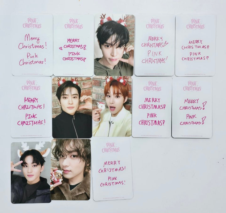 NCT 127 "Pink Christmas" - Official Trading Photocard [24.2.19] - HALLYUSUPERSTORE