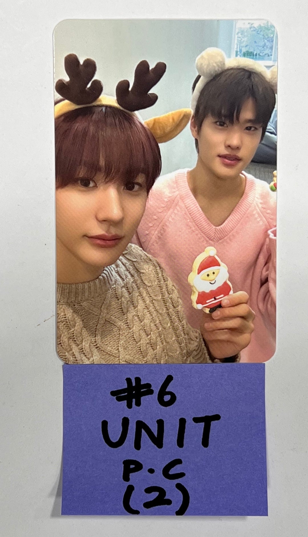RIIZE "Pink Christmas" - Official Trading Photocard [24.2.19] - HALLYUSUPERSTORE