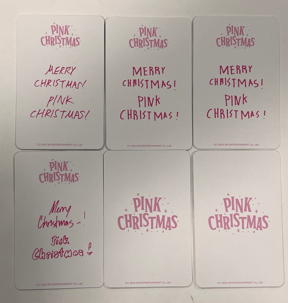 RIIZE "Pink Christmas" - Official Trading Photocard [24.2.19] - HALLYUSUPERSTORE