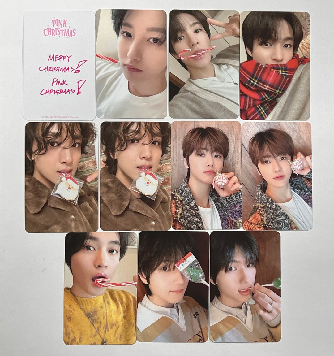 NCT Dream "Pink Christmas" - Official Trading Photocard [24.2.19] - HALLYUSUPERSTORE