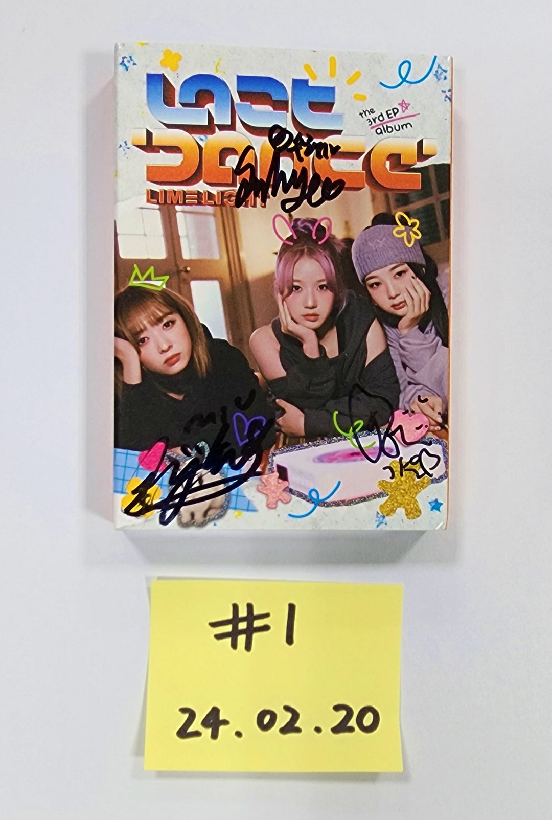 LIMELIGHT - Mwave Event Hand Autographed(Signed) Album [24.02.20] - HALLYUSUPERSTORE