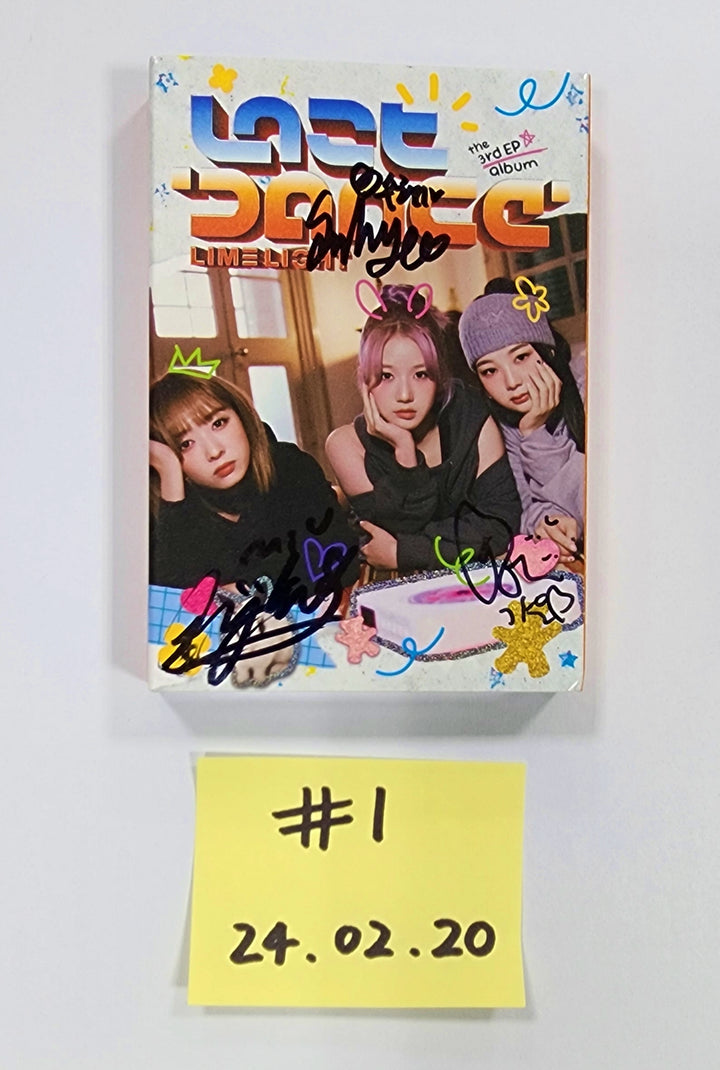 LIMELIGHT - Mwave Event Hand Autographed(Signed) Album [24.02.20] - HALLYUSUPERSTORE