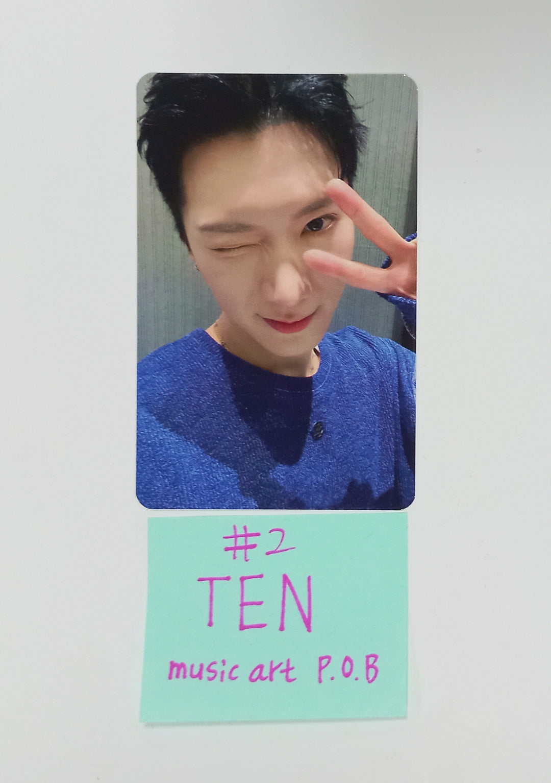 TEN 1st Mini "TEN" - Music Art Pre-Order Benefit Photocard [24.02.20] - HALLYUSUPERSTORE